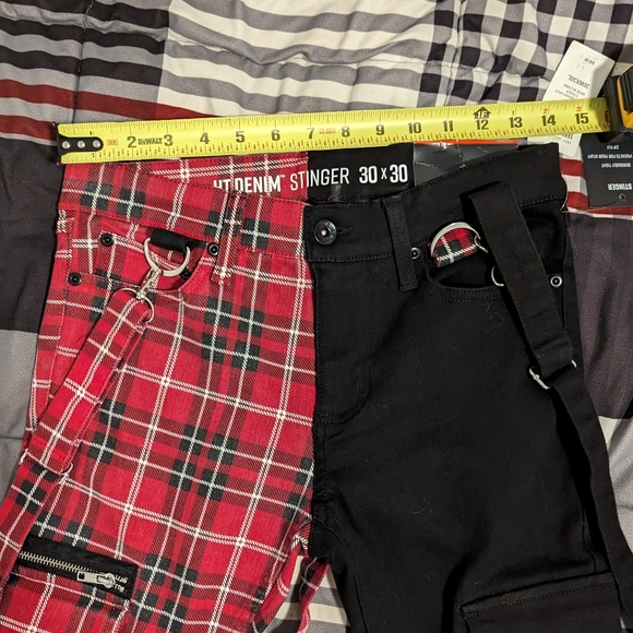 Hot Topic Split Skinny Jeans - Picture 5 of 5